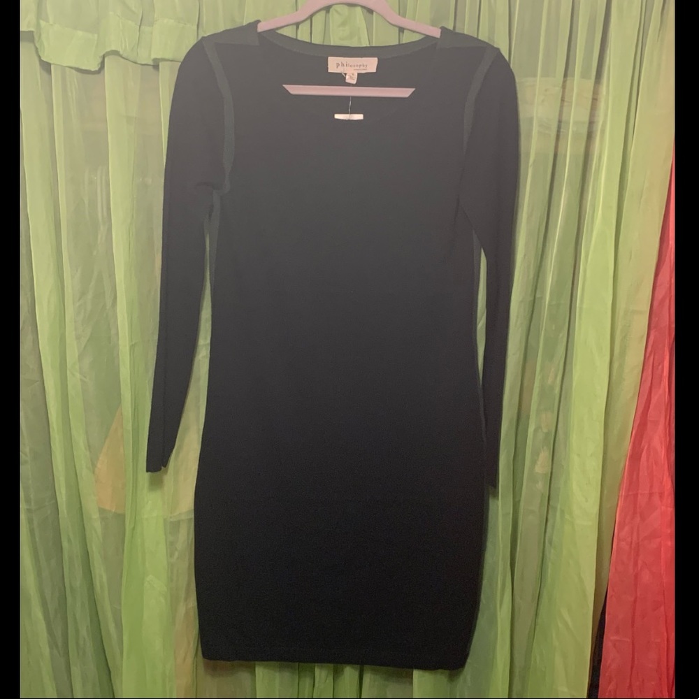 Philosophy cashmere blend sweater dress